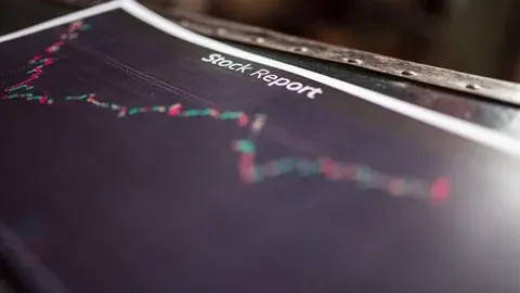 Close-up Shot of a Stock Report