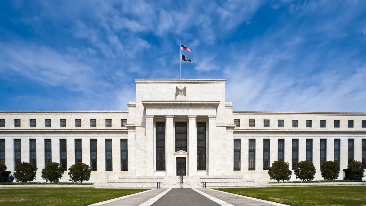 The Marriner S. Eccles Federal Reserve Board Building in Washington