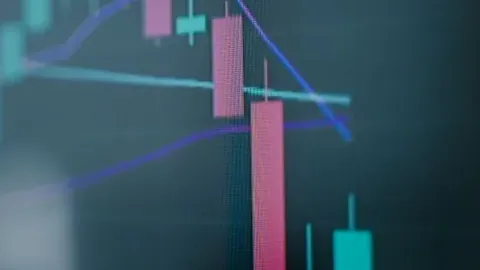 Stock Market Illustration on the Screen